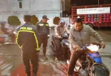 Polsek Bebesen Polres Aceh Tengah Lakukan Pengamanan di SPBU