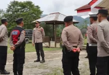Kunjungi Polsek Syiah Utama, Kapolres Tekankan Disiplin dan Profesiolisme