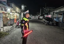 Satlantas Polres Bener Meriah Intensifkan Patroli Malam