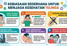 Enam Kebiasaan Sederhana untuk Menjaga Kesehatan Telinga