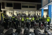 Satlantas Polres Aceh Tengah Amankan 10 Motor Berknalpot Brong