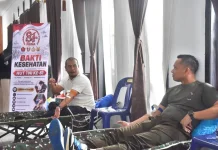 Sambut HUT TNI, Kodim Bener Meriah Kumpulkan 150 Kantong Darah