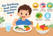 Gizi Seimbang, Kunci Mendukung Tumbuh Kembang Anak