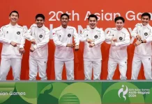 Raih Emas Asian Games 2026, Gestur Atlet Indonesia Jadi Sorotan: Isyarat Minta Rolex?
