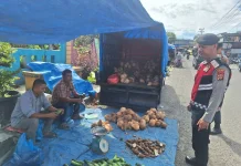 Patroli KRYD Polres Bener Meriah Sasar Pasar, Antisipasi Gangguan Kamtibm