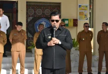Bupati Haili Pimpin Apel Gabungan Beberapa OPD