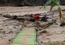 Jembatan Reje Payung Putus, 78 Kepala Keluarga Terdampak