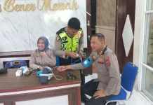 Polres Bener Meriah Gelar Pengecekan Kesehatan Rutin Personel