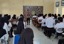 Polsek Wih Pesam Edukasi Peserta BLK tentang Bahaya Judi Online dan Narkoba