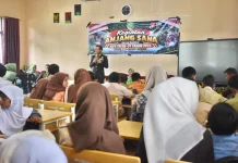 Dandim 0119/Bener Meriah Anjangsana ke SLB Negeri Pembina Bener Meriah