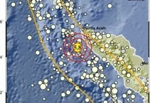 Gempa Magnitudo 5,8 Guncang Aceh, Getaran Dirasakan hingga Banda Aceh