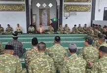 Sambut HUT ke-81 TNI, Kodim 0119/BM Gelar Doa Bersama