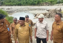 Tinjau Irigasi Seunong, Wagub Aceh Dorong Percepatan Perbaikan