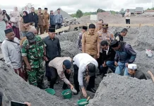 64 Unit Huntap untuk Korban Bencana di Bener Meriah Mulai Dibangun