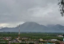 Burni Telong Masih Level II Waspada, Masyarakat Diminta Tidak Mendekati Kawah