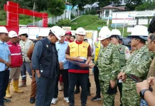Satgas PRR Tinjau SPAM Lukup Penalam Pascabencana