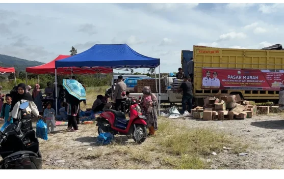 Jelang Ramadhan, Bener Meriah Gelar Pasar Murah