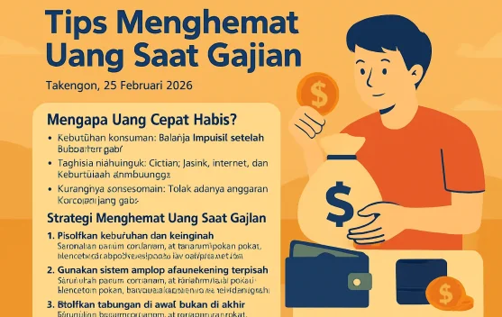 Tips Menghemat Uang saat Gajian