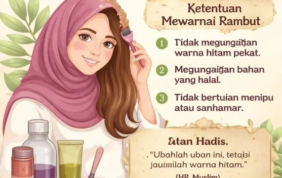 Hukum Mewarnai Rambut dalam Islam