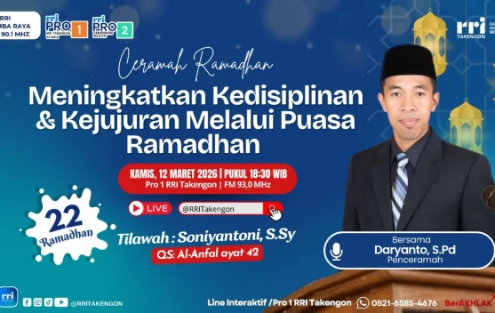 Ramadhan Mengajarkan Disiplin dan Kejujuran