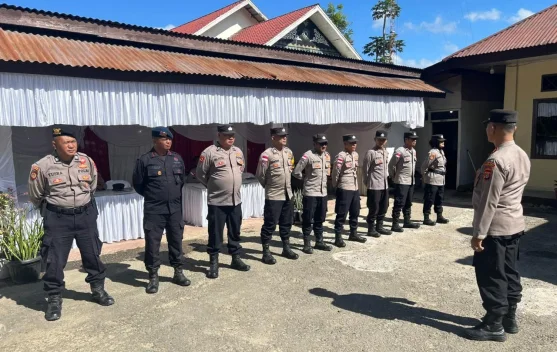 Polres Aceh Tengah Pastikan Kesiapan Pengamanan Idul Fitri