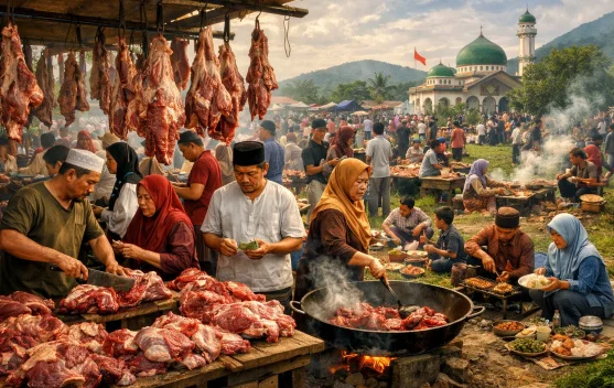 Meugang, Tradisi Kuliner Khas Aceh yang Tak Pernah Absen jelang Idul Fitri