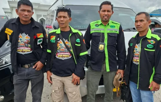 Kawal Rombongan Haji, RAPI Bener Meriah Berikan Bantuan Komunikasi