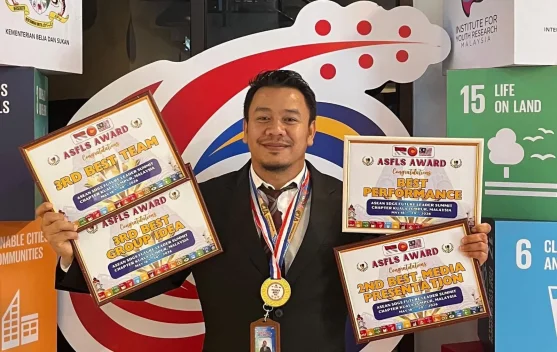 Putra Gayo Raih Penghargaan dan Hadiah Umrah di ASEAN SDGs Future Leaders