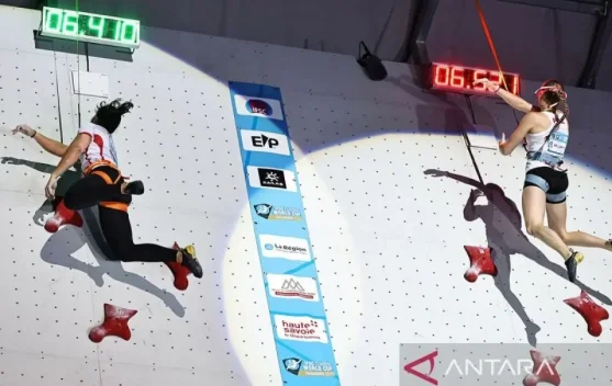 Tiga Atlet Indonesia Lolos ke Final Speed Putri World Climbing Series Madrid 2026