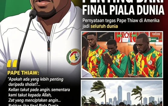 Serba serbi Piala Dunia Pertandingan tim Sinegal di Hari Jum'at