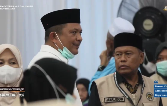 Jamaah Haji Gayo Lues Tiba di Debarkasi Aceh