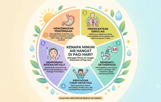 Alasan Minum Air Hangat di Pagi Hari, Ini Manfaatnya untuk Tubuh