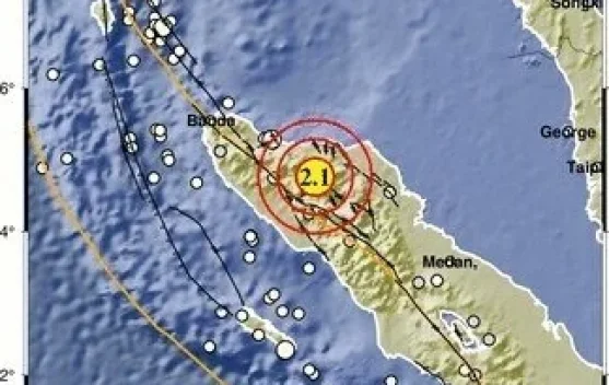 Gempa Dangkal Magnitudo 2,2 Guncang Bener Meriah