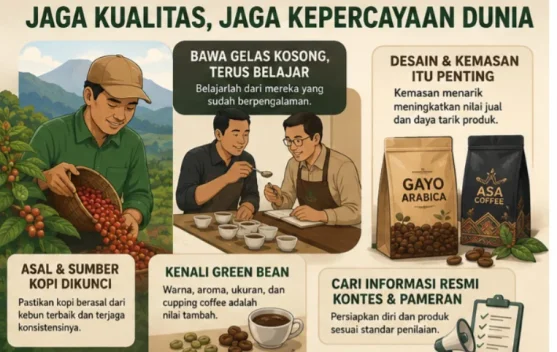 Jaga Mutu Kopi Gayo, Armiyadi: Datanglah dengan "Gelas Kosong" dan Terus Belajar