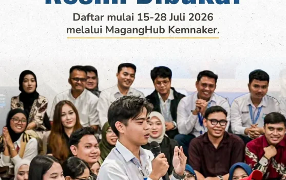 Magang Nasional 2026 Resmi Dibuka
