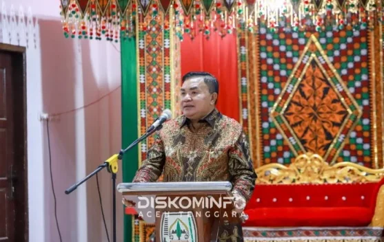 Bupati Salim Fakhry Hadiri Pisah Sambut Kapolres Aceh Tenggara
