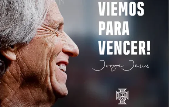 Jorge Jesus Resmi Nahkodai Timnas Portugal, Siap Juarai Piala Dunia 2030
