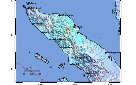 BMKG Perbarui Parameter Gempa Aceh Menjadi Magnitudo 5,5