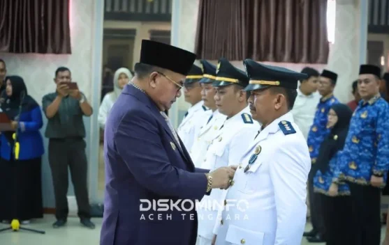 Bupati Aceh Tenggara Lantik Pejabat Administrator dan Pengawas
