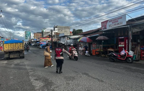 Hadir di 32 Titik, Polres Bener Meriah Gelar Strong Point Pagi