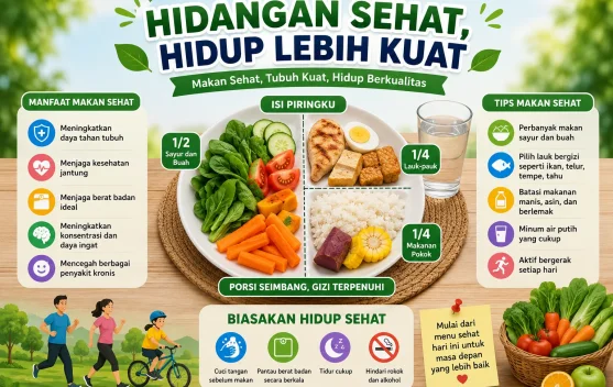 Pola Makan Seimbang untuk Tubuh Sehat dan Generasi Berkualitas
