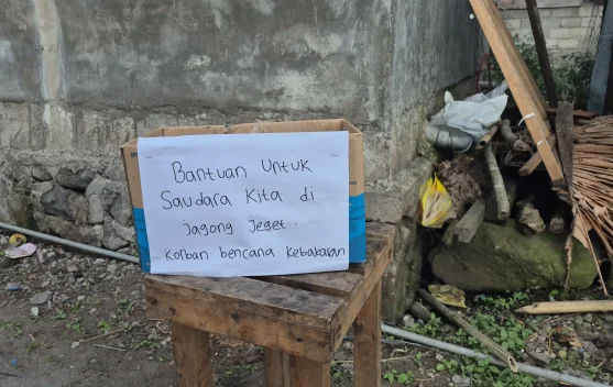 Galang Dana Korban Kebakaran Jagong Jeget di Piala Bupati Bener Meriah