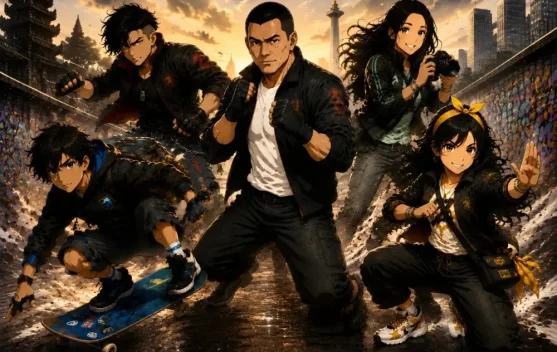 Chris John Bawa Legenda Indonesia ke Animasi “Dragon’s Dojo”