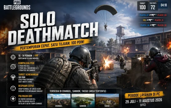 PUBG Makin Cepat, Solo Deathmatch Ubah Cara Pemain Bertempur