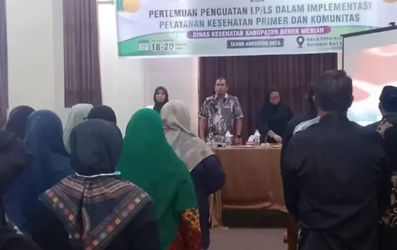 Bener Meriah Gelar Penguatan Lintas Sektor dan Program Kesehatan