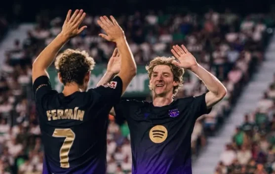 Barcelona Hancurkan Elche 5-0 di LaLiga