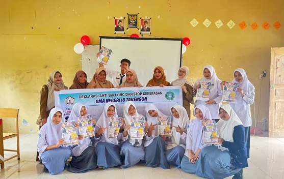 Mahasiswa PPKPM IAIN Takengon Gelar Sosialisasi di SMAN 18 Takengon