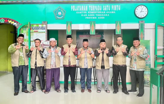 Kemenag Aceh Tenggara Terima Kunjungan Pengurus BWI