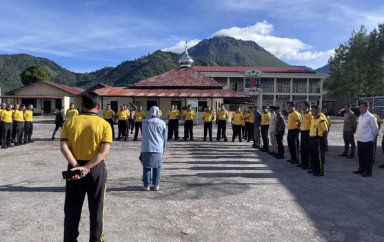 Personel Polres Bener Meriah Dapat Penyuluhan Kesehatan