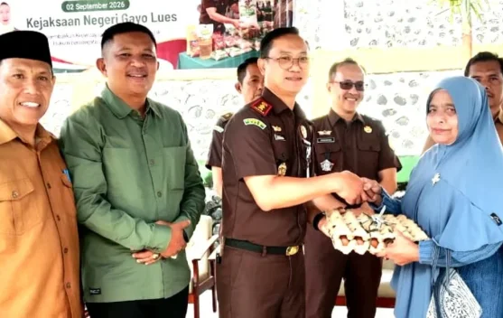 Kejari Gayo Lues Gelar Pasar Murah, Bupati: Bantu Jaga Daya Beli Masyarakat